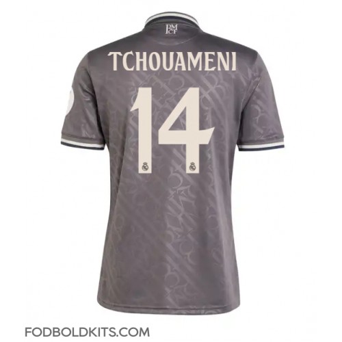 Real Madrid Aurelien Tchouameni #14 Tredjetrøje 2024-25 Kortærmet